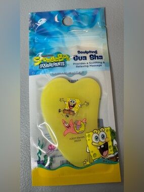 Nickelodeon SpongeBob SquarePants Patrick  Yellow Heart Gua Sha sculpting Tool